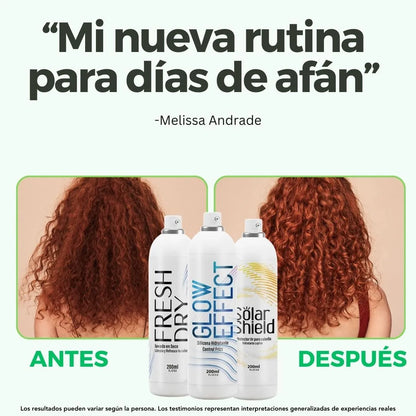 Limpio y radiante en segundos