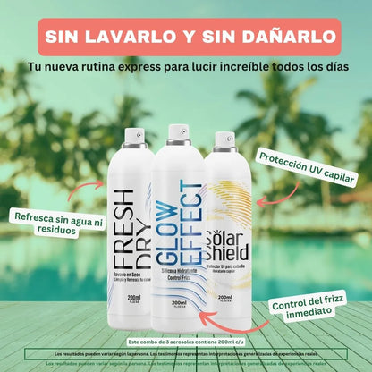 Limpio y radiante en segundos