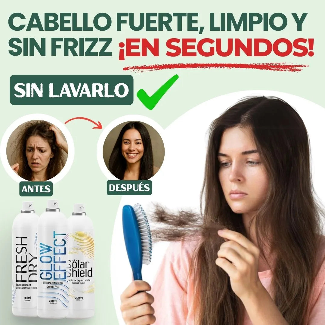 Limpio y radiante en segundos