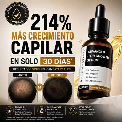 Sérum capilar avanzado, NO MÁS CAÍDA